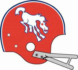 Denver Broncos 1966 Helmet Logo iron on transfers for T-shirts